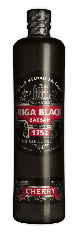 Riga Black Balsam Cherry bottle