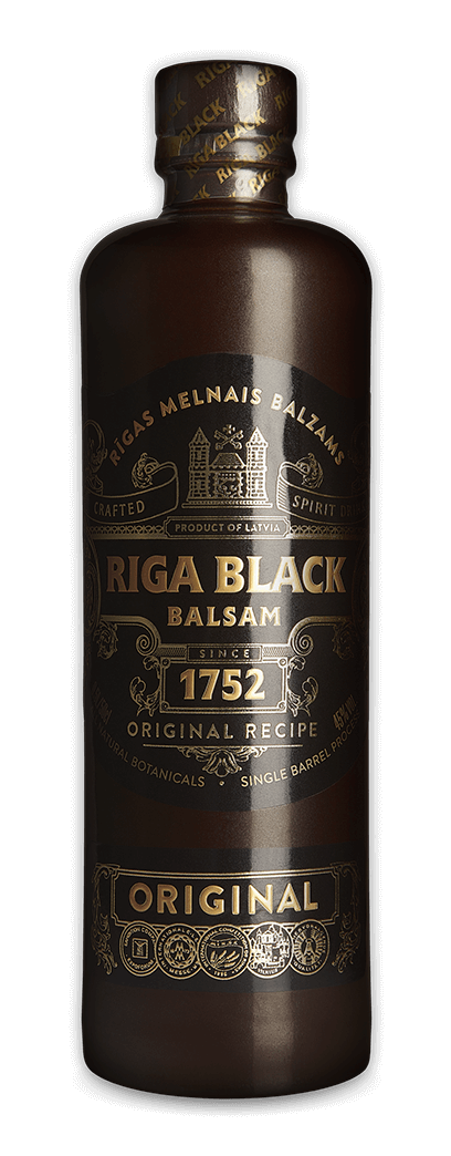 Riga Black Balsam Original bottle